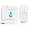LIKEPAI Wireless Doorbell Waterproof 300M 55 Chime EU AU UK US Plug smart Door Bell battery AC 90V-250V 1 button 1 receiver N69D-W