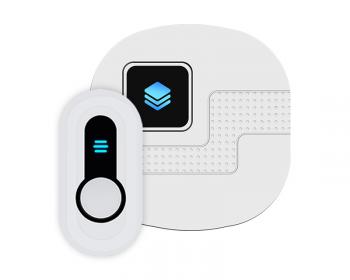 LIKEPAI Wireless Doorbell Waterproof 300M for home EU AU UK US Plug smart Door Bell battery AC 90V-250V 1 button 1 receiver N91D1