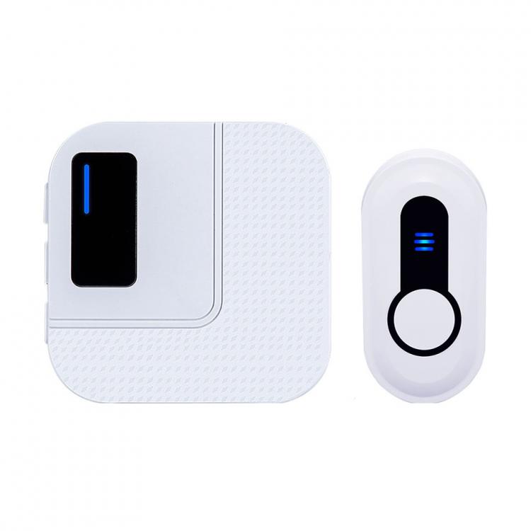 LIKEPAI Tuya app Wireless Doorbell Waterproof Door Bell Chime Operating 1,000ft Range with 38 Melodies Mute Mode Door Chimes N60-D1-W-1T1 Wireless Doorbell 第1张