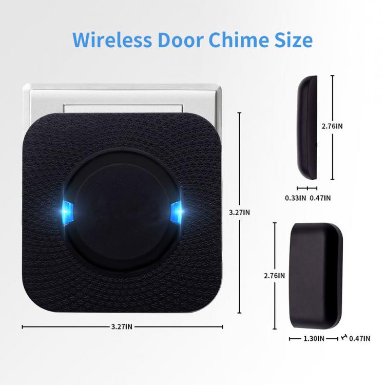 LIKEPAI urglar security alarm system receiver with 2 door window sensor alarm for home Door Sensor Transmitter 第2张