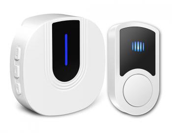 LIKEPAI Wireless Doorbell Waterproof Door Bell Chime Operating 1000ft Range 55 Melodies Mute Mode 1 Button 1 Receiver For Home N99G
