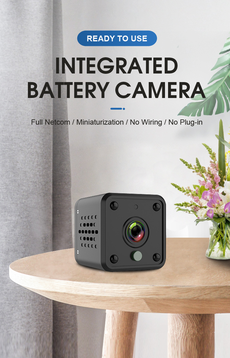 LIKEPAI Battery WIFI Camera Security CCTV Camera Night Vision Hidden Wireless Home Mini HD 1080P Smart Mic Mini battery camera 第2张