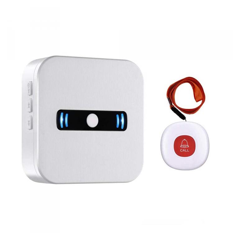 LIKEPAI Transmitter Caregiver Pager Patient Call System Wireless Call Button for Elderly Patient Portable Receiver SOS Call Button Transmitter 第1张