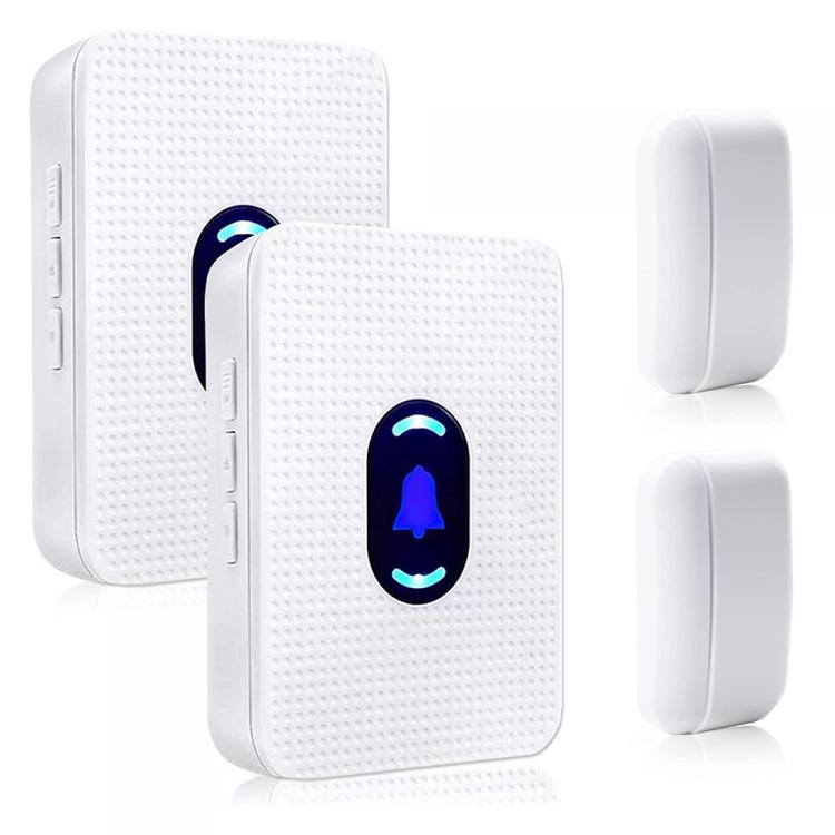 LIKEPAI window Open Chime Entrance Entry Alert Wireless DoorBell Open Sensor Alarm With 600 FT Range for Business Home Store Door Sensor Transmitter 第1张