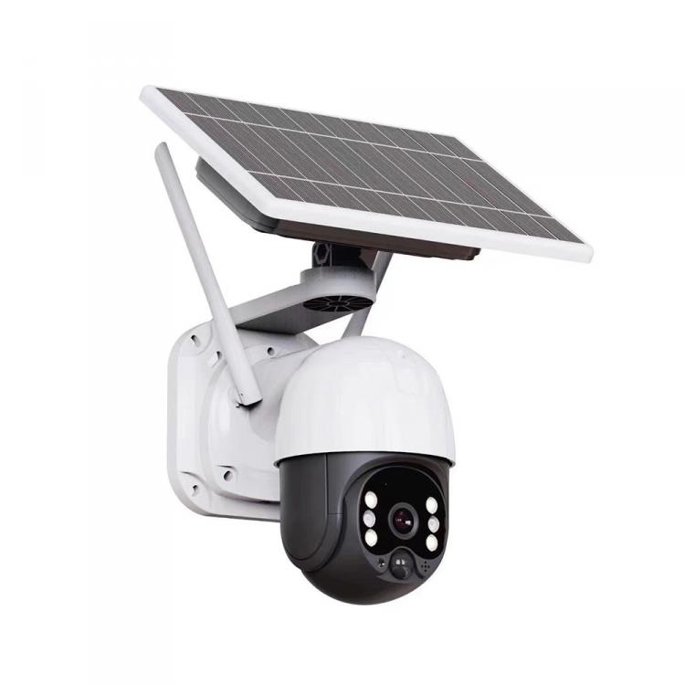 LIKEPAI New 4G IP Solar camera With 12000mAh CCTV wireless Outdoor Security camera Panel Powered Wifi Camera Solar Power Camera 第1张