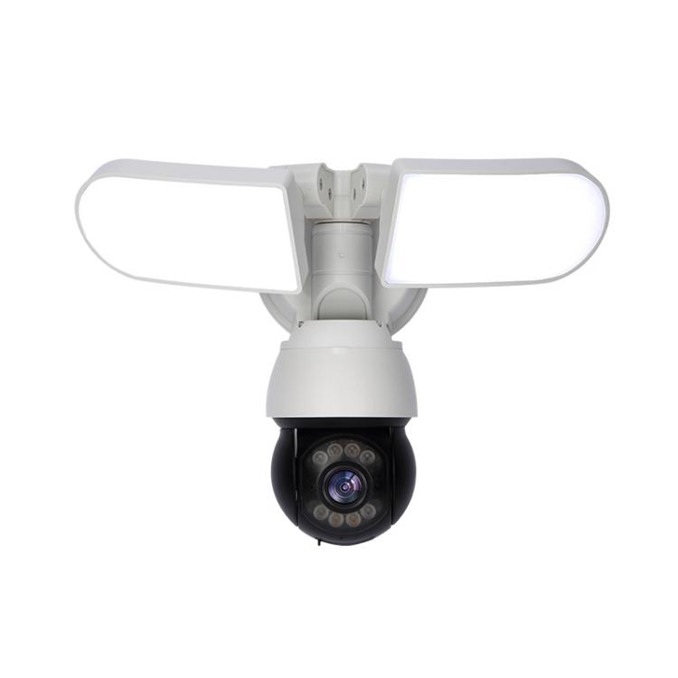 AI Floodlight PTZ Security IP Camera Dual light source WIFI 1080P FHD Video IP66 outdoor siren alarm TuyaSmart APP CCTV Network PTZ Camera 第1张