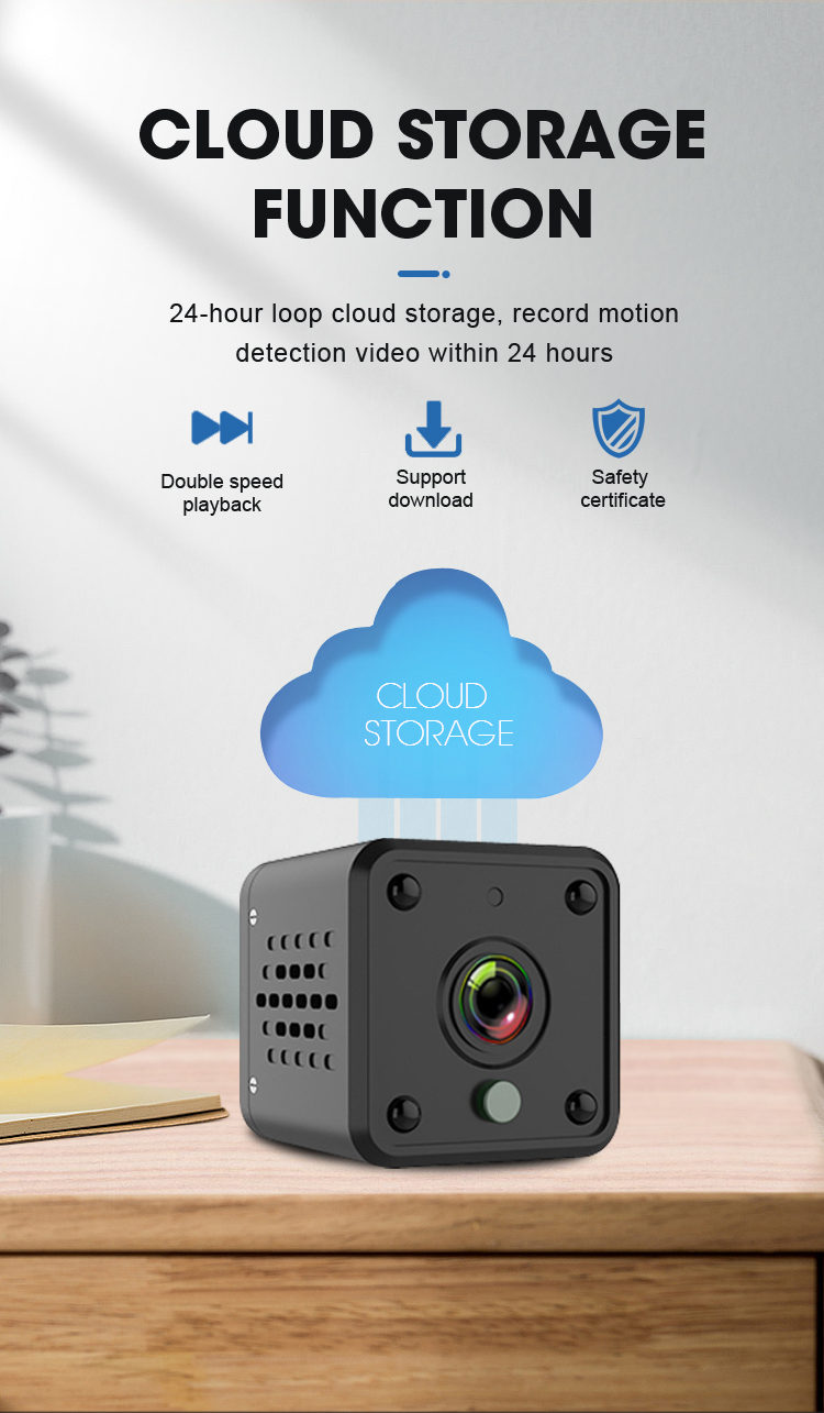 LIKEPAI Battery WIFI Camera Security CCTV CE/ROHS Cetection Night Vision Hidden Wireless Home Mini HD 1080P Smart Mic Mini battery camera 第5张