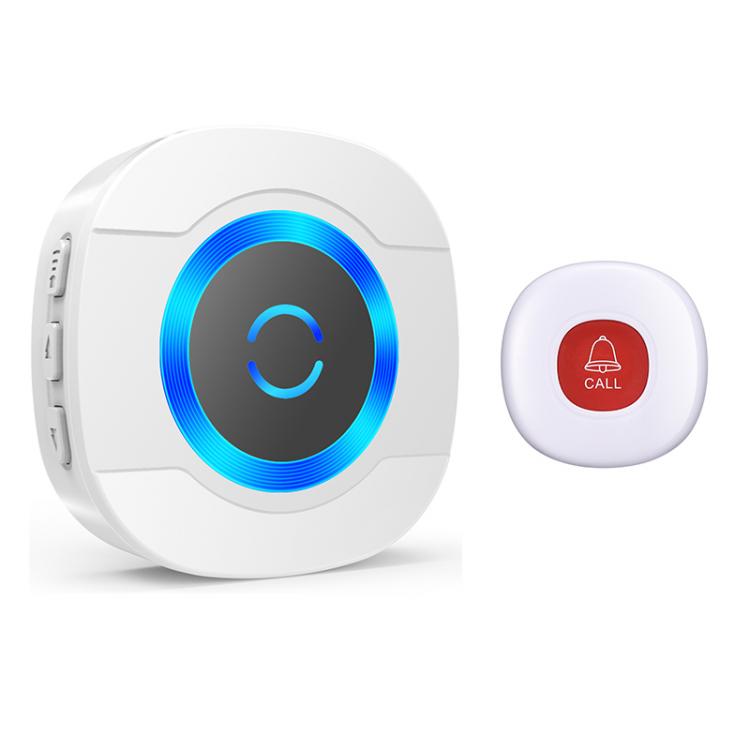 Wireless calling system not with management software 55 pieces of music to remind the doorbell of ringing bell SOS emergency Call Button Transmitter 第1张