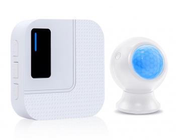 LIKEPAI tuya wifi smart Wall Mounted PIR motion security alarm sensor Portable Alert Caregiver Pager for home detection alarm