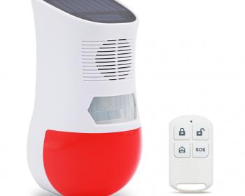LIKEPAI PIR detection security alarm sensor for home outfoor IP67 waterproof solar lights outdoor wall motion sensor light