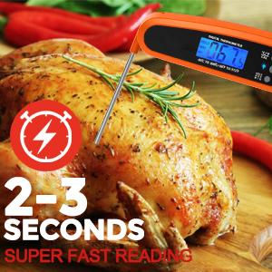 LIKEPAI Foldable Digital BBQ Meat grill Cooking Food Thermometer For Kitchen Electronic Household Folding Food thermometer 第3张