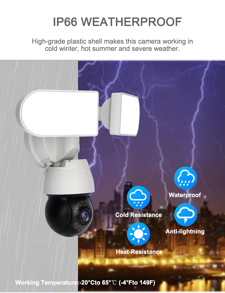 LIKEPAI Outdoor HD 1080P 2.0MP Ip CCTV Wifi PTZ Camera Network camera with Waterproof WiFi Camera PTZ Camera 第5张