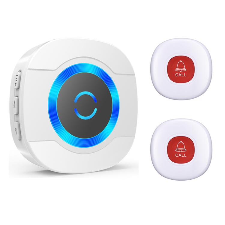 Wireless calling system not with management software 55 pieces of music to remind the doorbell of ringing bell SOS emergency Call Button Transmitter 第2张