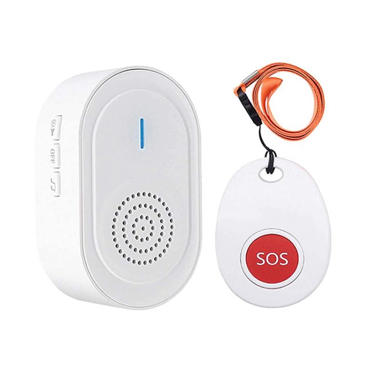 LIKEPAI Portable Motion Sensor Alert Caregiver Pager Room Monitor Bed Alarm to Falling and Wandering for Elderly Call Button Transmitter 第1张