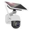 LIKEPAI Low Power 4G Solar Surveillance WIFI Wireless 3MP Outdoor Waterproof Night Vision IP Camera 360 PTZ Motion Detection Q09-5X