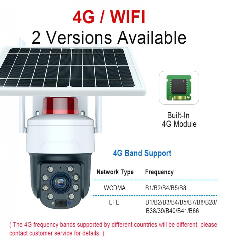 LIKEPAI 8MP 4K 30X Optical Zoom 4G WIFI Wireless Solar Power Outdoor PTZ Camera Night Vision Network IP Infrared Visionable 150m PTZ Camera 第9张