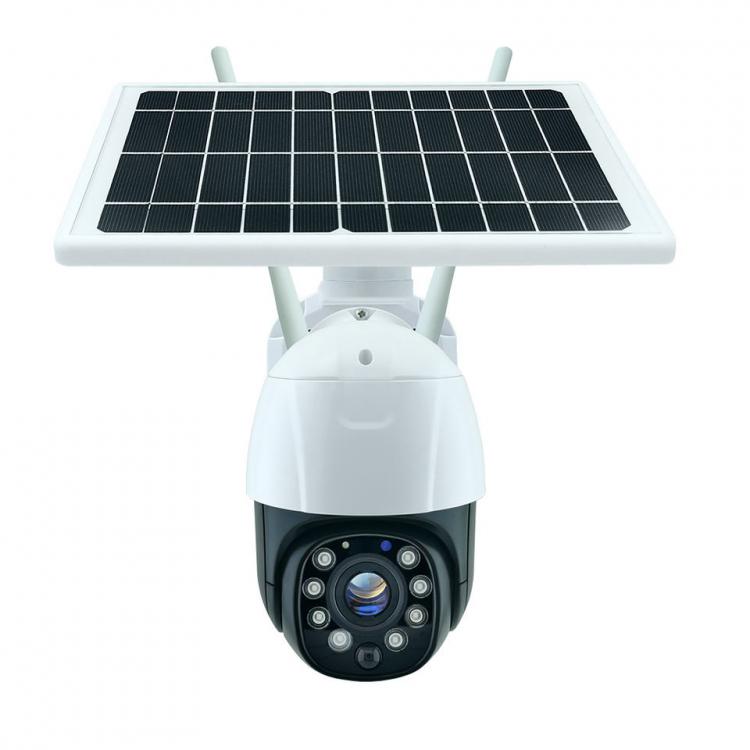 TuyaSmart low-power 4G solar 3MP Full HD 5X Zoom PTZ Camera outdoor waterproof IP CCTV Night Vision WIFI Camera With Sim Card News 第1张