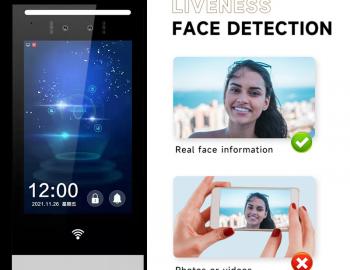 Face Access Control System 8 Inch Touch Screen Video Doorbell Outdoor Camera Tuya Face Recognition Unlock Waterproof Night Vision H8Tuya+P7N