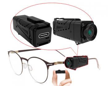 LIKEPAI Headworn Mini Sports Camera WIFI Wireless Small Monitoring TypC Interface Rechargeable Portable Wearable IP Cam A98