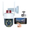 Wifi Security Cameras 5MP HD Secure Camera 30x Optical Zoom Outdoor Waterproof Night Vision Wireless PTZ Secured IP Cam