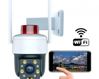 Wifi Security Cameras 5MP HD Secure Camera 30x Optical Zoom Outdoor Waterproof Night Vision Wireless PTZ Secured IP Cam