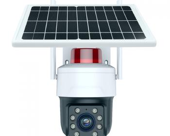 5MP solar monitoring Network camera support 30X zoom to see 2km away 4G/WIFI low power outdoor waterproof 4K HD Night vison