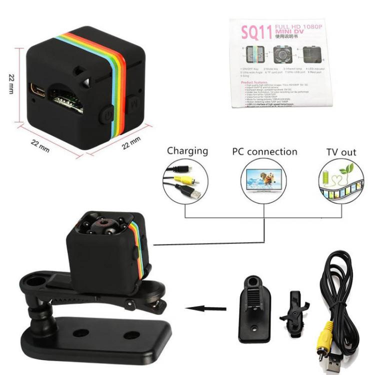 Amazon hot sale SQ11 SQ8 Mini Camera HD 1080P Mini DV factory Security Camera support Night Vision 32G card News 第2张