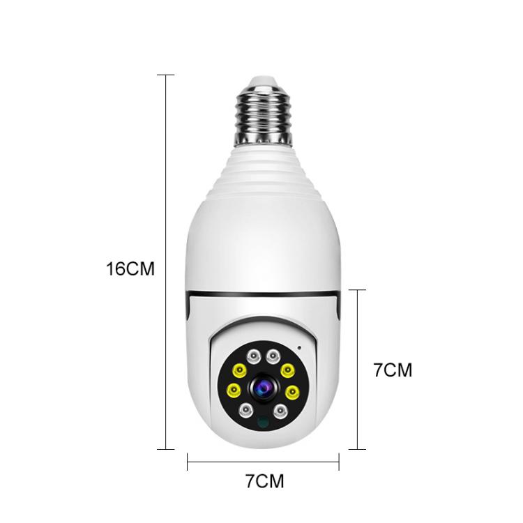 V380 Surveillance Security Cameras Shaped Bulb Night Vision Two-way Audio Outdoor Bulb Ip Cctv Wifi Ptz Camera PTZ Camera 第4张
