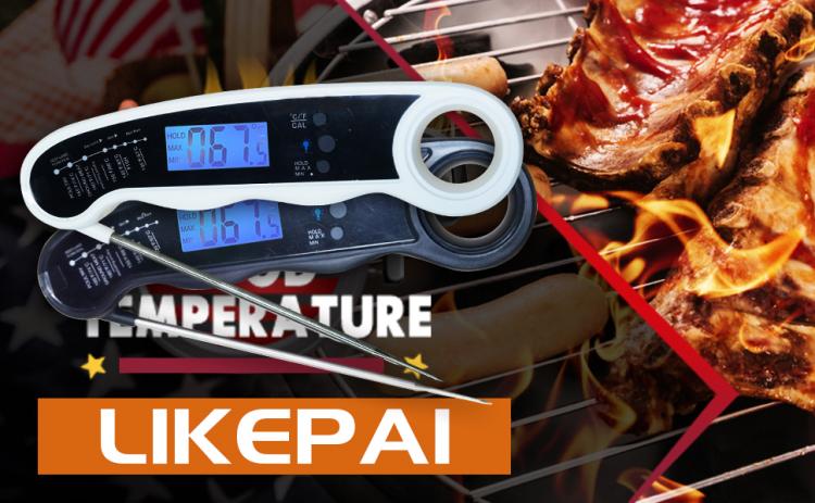 LIKEPAI Kitchen Thermometer Milk BBQ Meat Beef Instant Read Wireless Digital Cooking Food Waterproof Thermometer Food thermometer 第7张