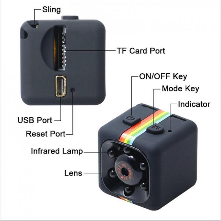 Amazon hot sale SQ11 SQ8 Mini Camera HD 1080P Mini DV factory Security Camera support Night Vision 32G card News 第4张