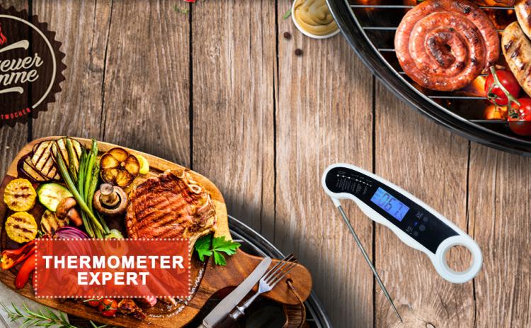 LIKEPAI Kitchen Thermometer Milk BBQ Meat Beef Instant Read Wireless Digital Cooking Food Waterproof Thermometer Food thermometer 第6张