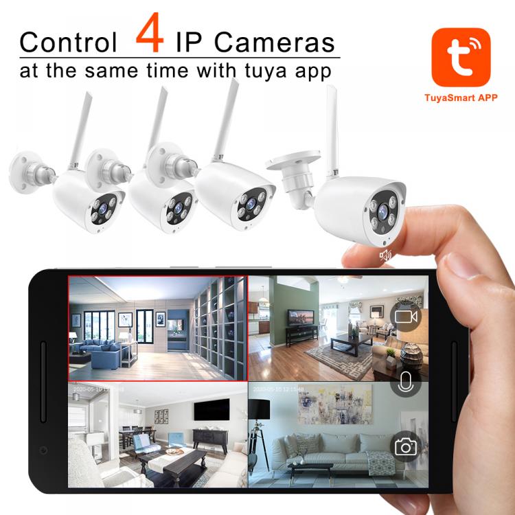 Outdoor Waterproof 2MP HD WiFi Wireless Network Security Surveillance CCTV IP Camera Bullet Camera 第5张